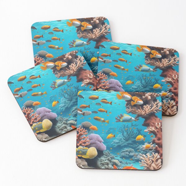 Item preview, Marine Harmony Serene Coral Reef designed and sold by Permana96.