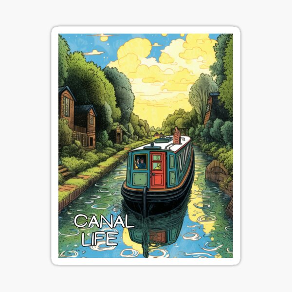 Item preview, Canal Life designed and sold by KateAndersonLTD.