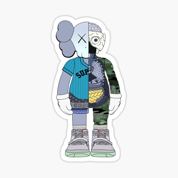 YOUTHSTORE 65PCS KAWS Stickers Popular Brand Logo Stickers Laptop Computer  Bedroom Wardrobe Car Skateboard Motorcycle Bicycle Mobile Phone Luggage  Guitar DIY Decal (KAWS 65) : : Computers & Accessories