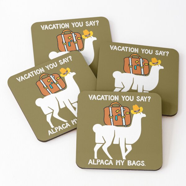 Item preview, Alpaca My Bags Funny Llama Outdoor Travel Vacation 		 designed and sold by pmmrhrbk96.