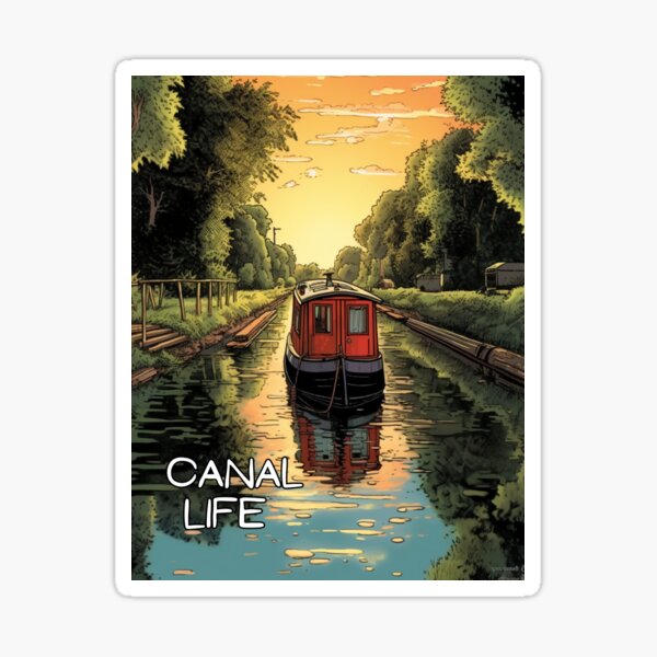 Item preview, Canal Life designed and sold by KateAndersonLTD.