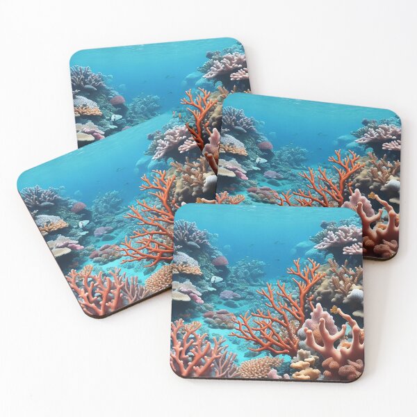Item preview, Underwater Wonderland Vibrant Coral Reefs designed and sold by Permana96.