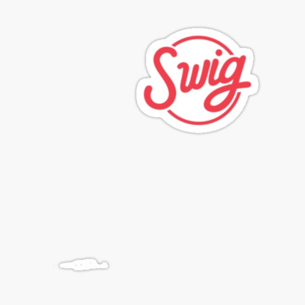 Swig Cup Sticker for Sale by k3llytay