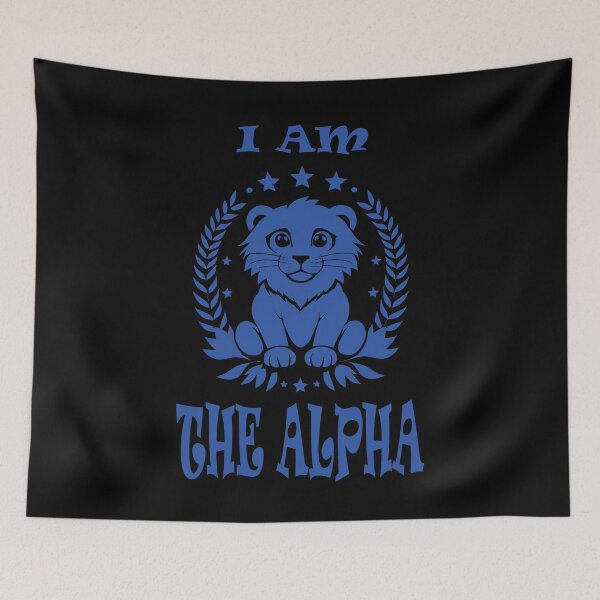 Item preview, Lion Alpha Blue 1 designed and sold by Soulemotion.