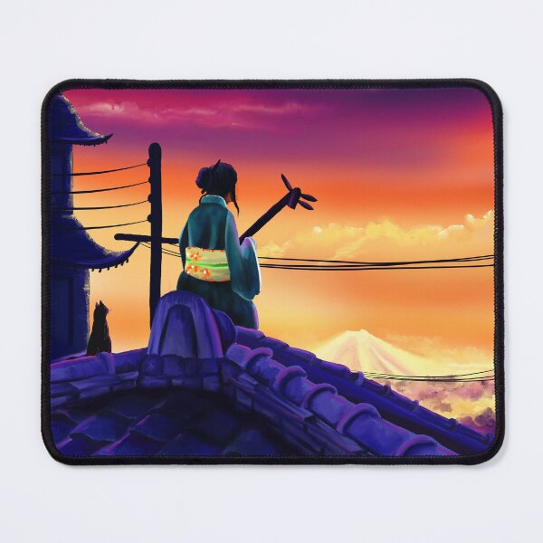 Item preview, Asian Rooftop designed and sold by ZabaArt.