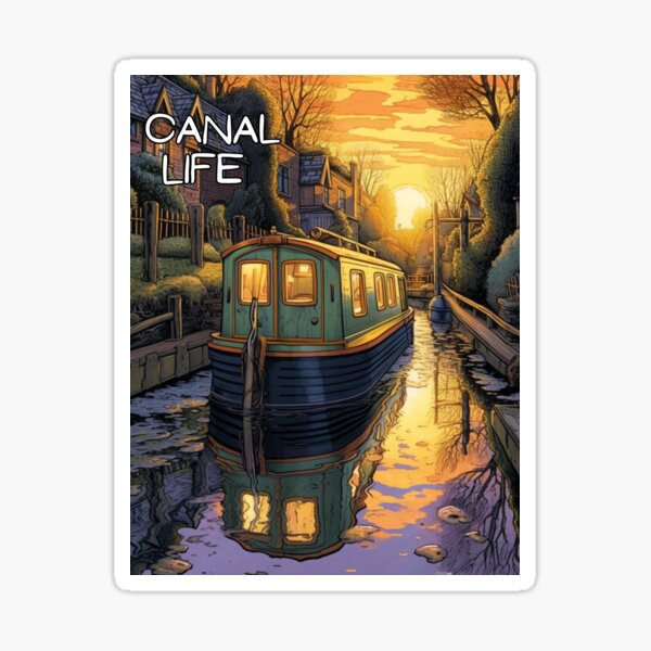 Item preview, Canal Life designed and sold by KateAndersonLTD.