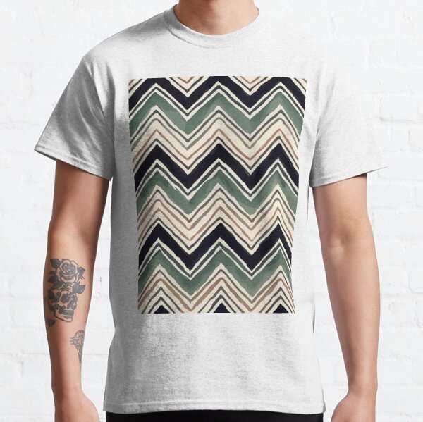 Zig Zag Pattern T-Shirts for Sale