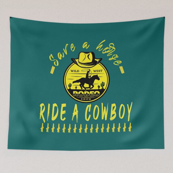 Item preview, save a horse ride a cowboy     designed and sold by KevenLabadie1.