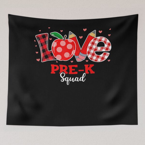 Item preview, Love Pre-K Squad Cute Preschool Teacher Valentines Day designed and sold by Tiffany Latnikov.