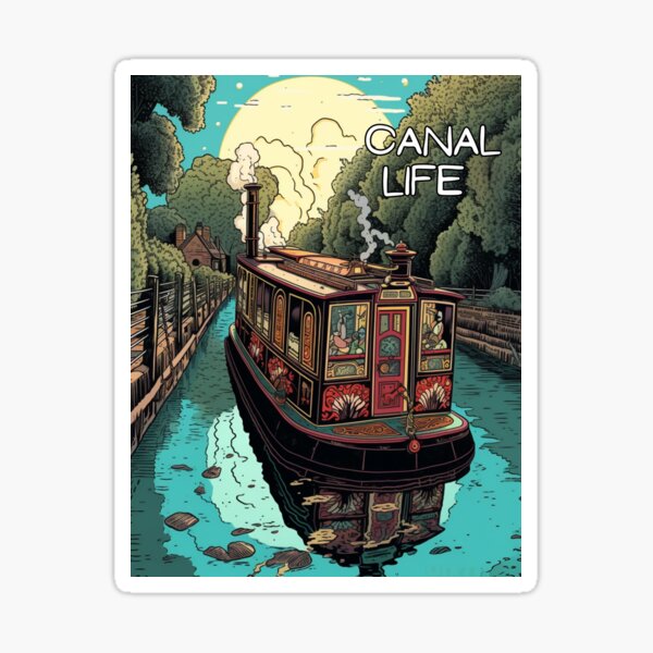Item preview, Canal Life designed and sold by KateAndersonLTD.