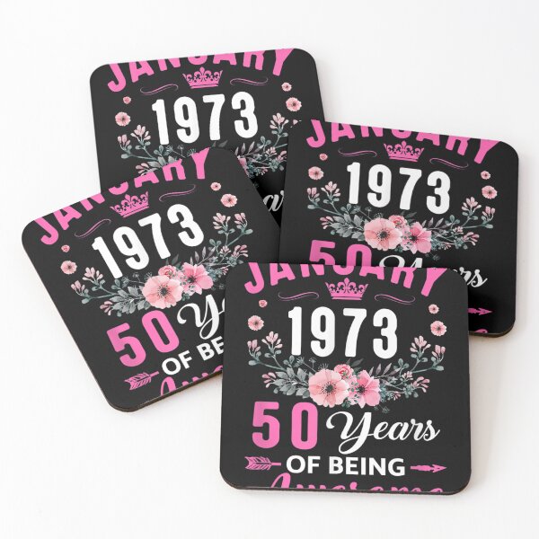 Item preview, Made In 1973 50 Years Old January 50Th Birthday Women designed and sold by Laura Rokitka.