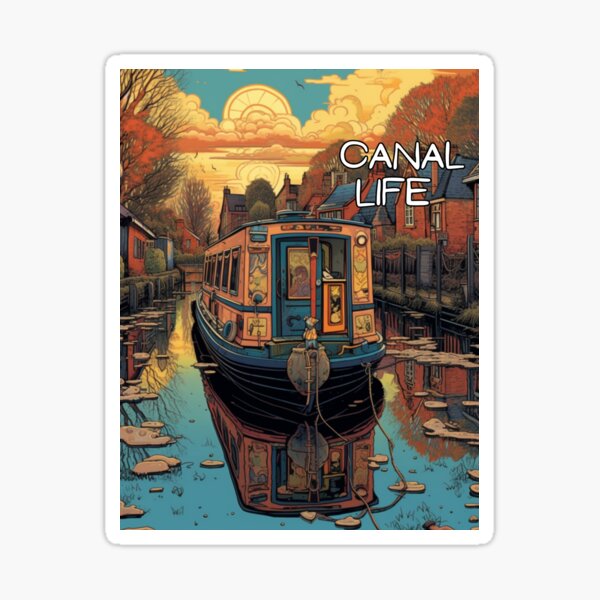 Item preview, Canal Life designed and sold by KateAndersonLTD.