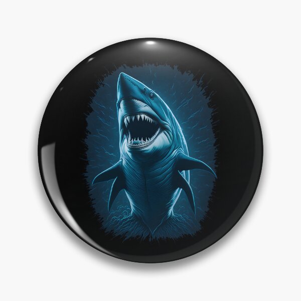 Item preview, great shark designed and sold by aprlarts.