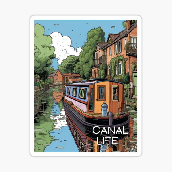 Item preview, Canal Life designed and sold by KateAndersonLTD.