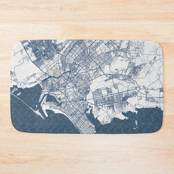 Item preview, Karachi City Map of Sindh, Pakistan - Coastal designed and sold by deMAP.