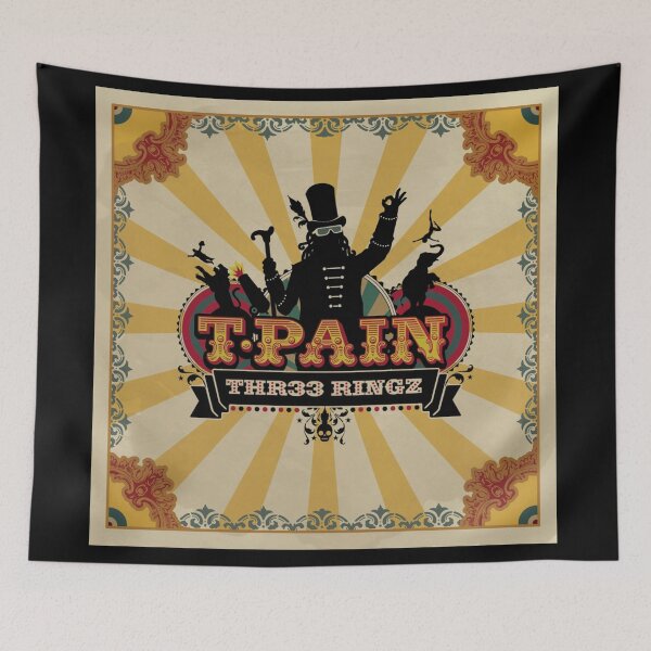 Item preview, T-Pain thr33 ringz designed and sold by Brenda9xxx.