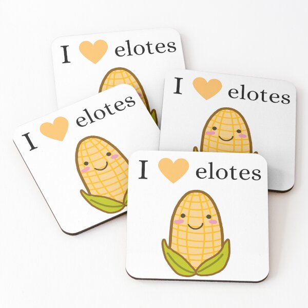 Item preview, I love elotes happy corn drawing designed and sold by trancenit.