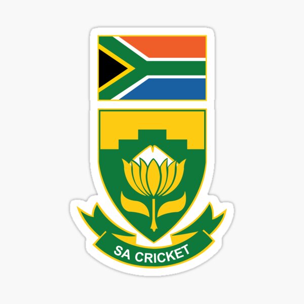 South Africa Cricket Emblem Sticker