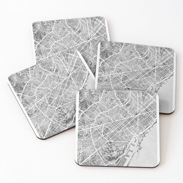 Item preview, Barcelona Spain City Map designed and sold by ArtPrints.