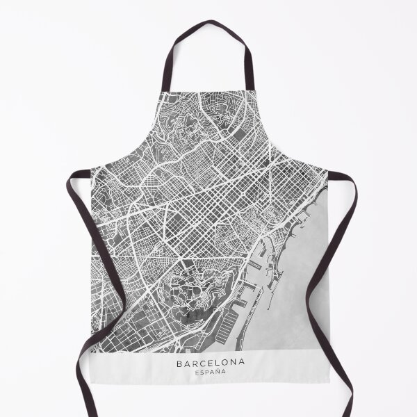 Item preview, Barcelona Spain City Map designed and sold by ArtPrints.