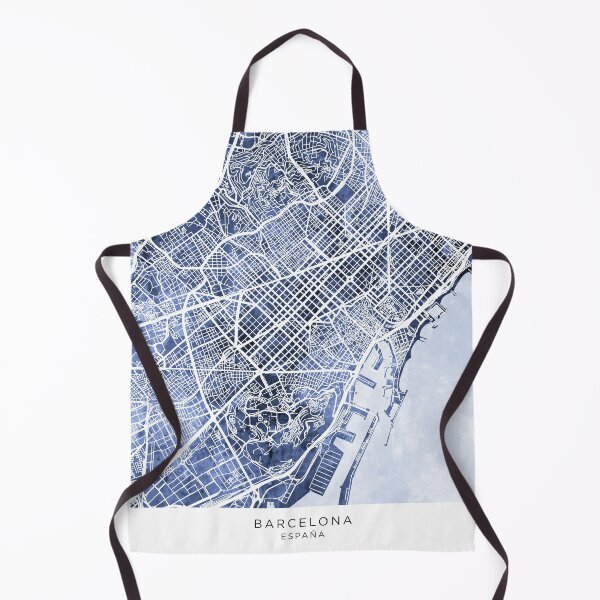 Item preview, Barcelona Spain City Map designed and sold by ArtPrints.