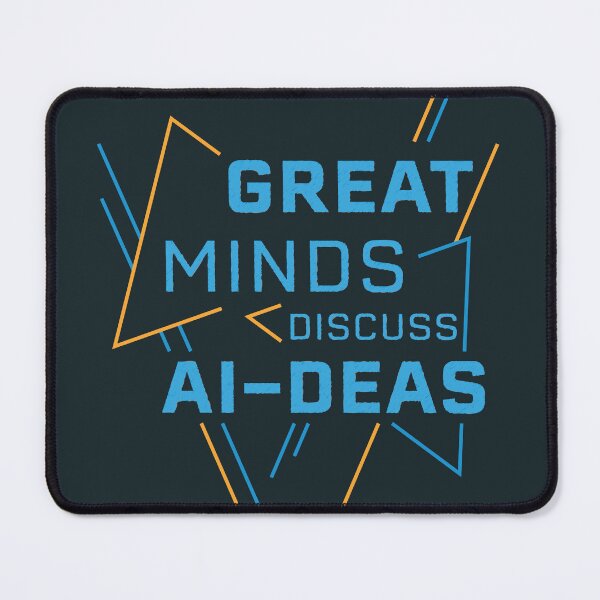 Item preview, Great Minds AI Tech Statement designed and sold by iamKaye.