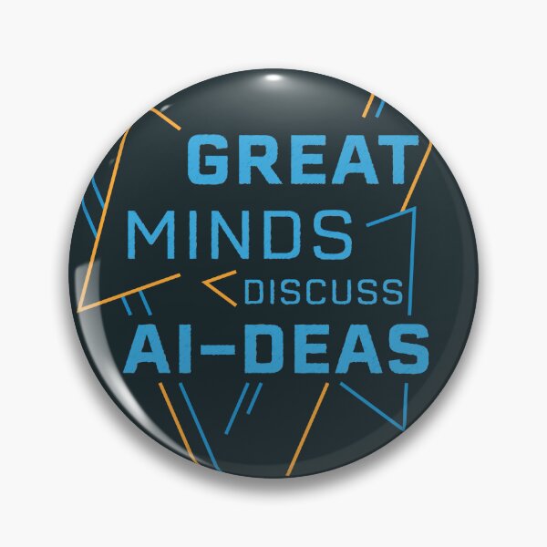 Item preview, Great Minds AI Tech Statement designed and sold by iamKaye.