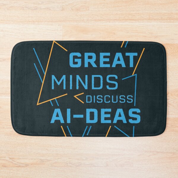Item preview, Great Minds AI Tech Statement designed and sold by iamKaye.
