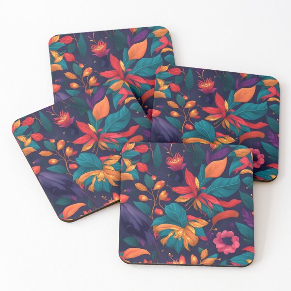 Item preview, Summer Nights - Dark Colored Seamless Patterns designed and sold by cocomikozza.
