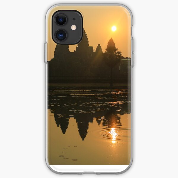 Angkor Wat Temple sunrise iPhone Soft Case