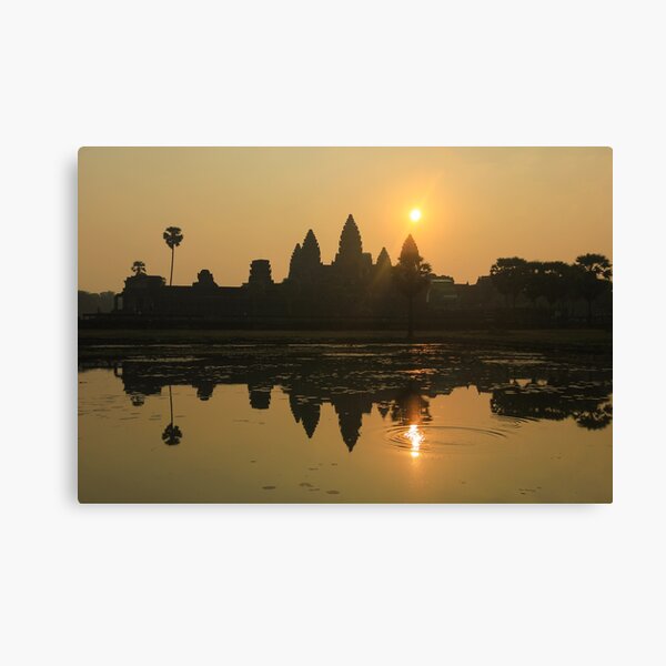 Angkor Wat Temple sunrise Canvas Print
