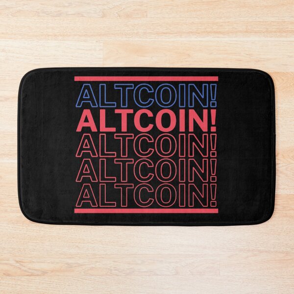 Item preview, Altcoin Crypto Typography designed and sold by WhitepaperStyle.