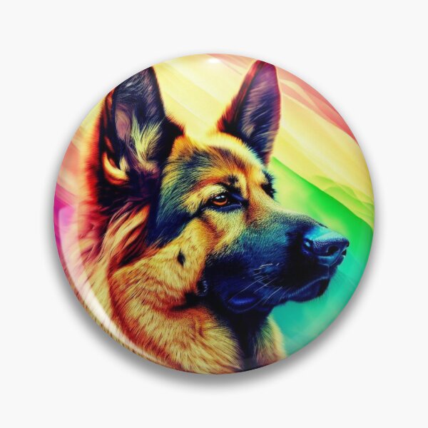 Item preview, Strong Powerhouse Alsatian German Shepherd GSD designed and sold by Hello Llama.