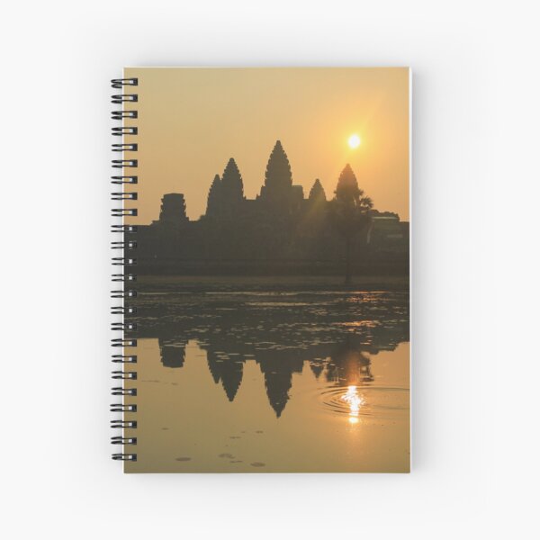 Angkor Wat Temple sunrise Spiral Notebook