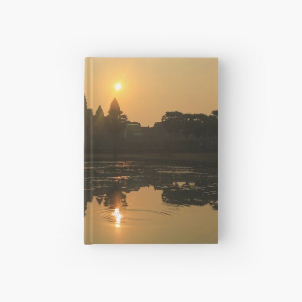 Angkor Wat Temple sunrise Hardcover Journal