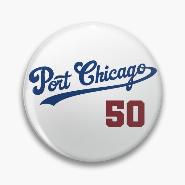 Item preview, Port Chicago 50 Graphic (Royal Blue/Red) designed and sold by PortChicago.