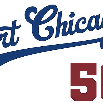 Artwork thumbnail, Port Chicago 50 Graphic (Royal Blue/Red) by PortChicago