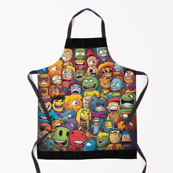 Item preview, The Laughing Comic Heroes - Funny Anime Moment - Colorful Faces designed and sold by Pixelboys.