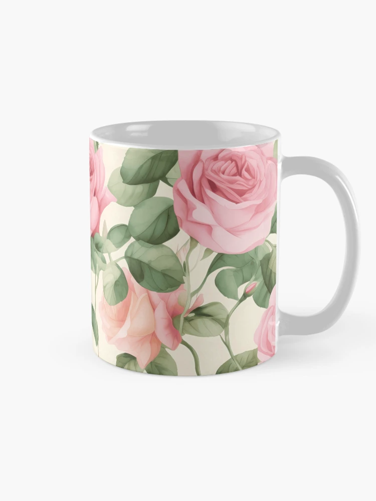 Thumbnail 3 of 6, Coffee Mug, Flower Tree designed and sold by InfinityPattern.