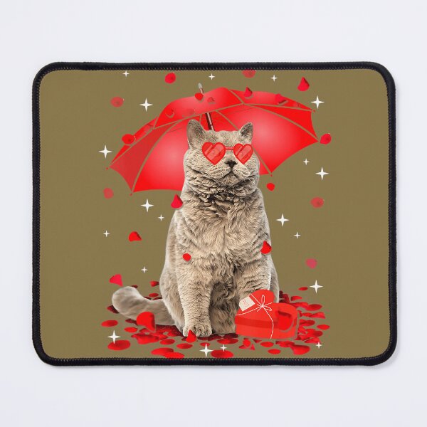 Item preview, Cute Selkirk Rex Dog Valentine Umbrella Heart Kitten 		 designed and sold by admncskaof95.