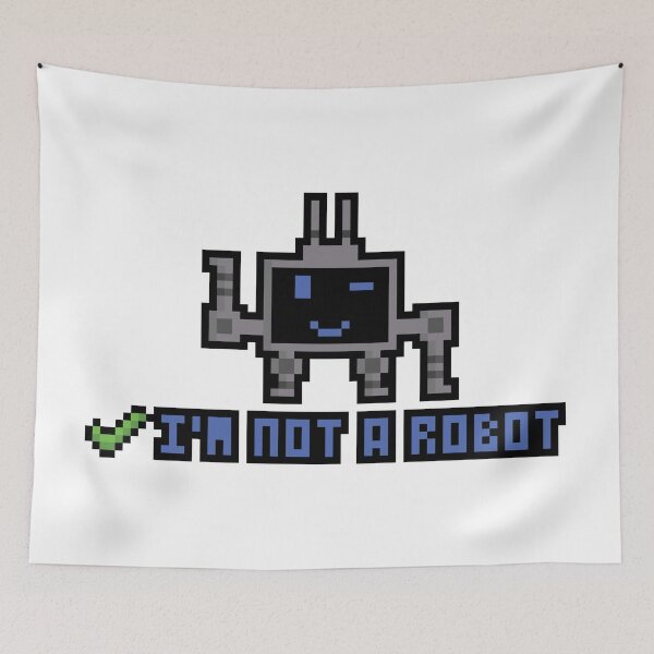 Item preview, I'm not a robot #1 designed and sold by Apichz.