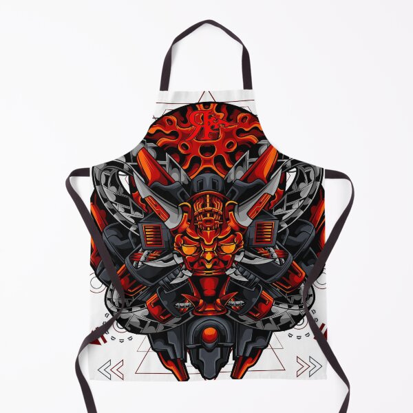 Item preview, ROGUE ONI MASK CYBERPUNK TATTOO ART designed and sold by Rogueclothes.