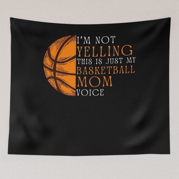 Artikelvorschau, Ich schreie nicht, das ist nur meine Basketball-Mutter-Stimme, Mütter entworfen und verkauft von Quicker-Shop.
