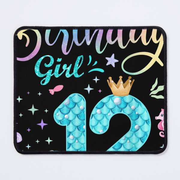 Item preview, Mermaid Birthday Girl 12 Year Old Cute Mermaid 12th Birthday designed and sold by William Richardson.