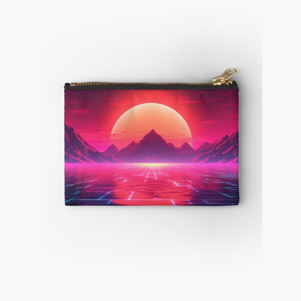 Item preview, 80s Synthwave Sun Mountains designed and sold by Nightarcade.