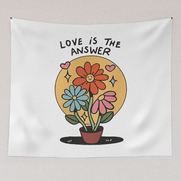 Item preview, Love Is The Answer designed and sold by KarolineLyberth.