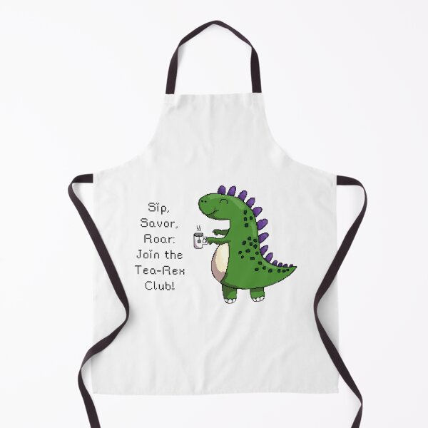 Item preview, T-Rex - Mighty Pixel Tyrannosaurus Rex with Tee for Dinosaur fans designed and sold by SketchyPedals.