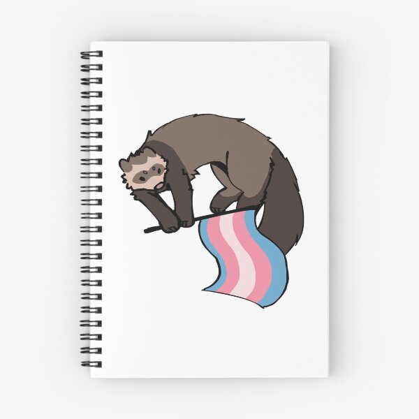 Item preview, Trans Pride Ferret designed and sold by 12davs21.