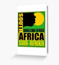 SUID-AFRIKA Greeting Card