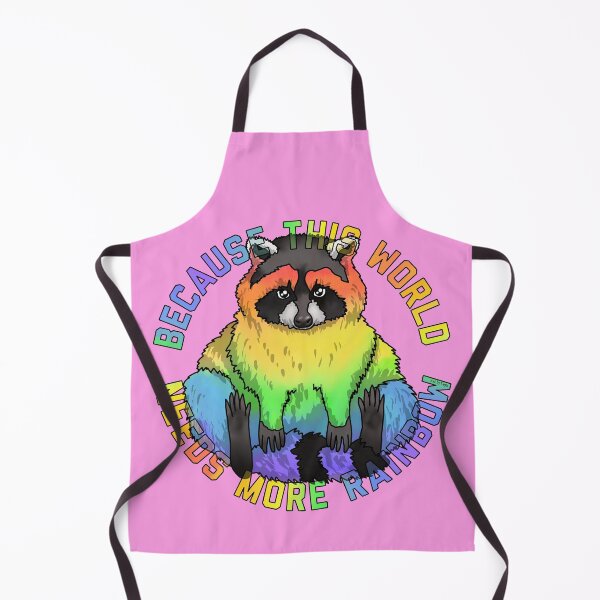 Item preview, More Rainbow Raccoon 2023 designed and sold by Art by Veya.